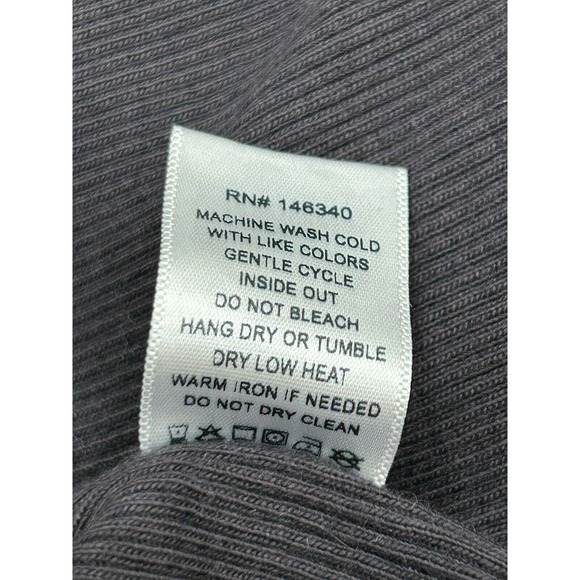 Amo Women's Black Knit Puff Sleeve Button Up Cardigan Sweater Size Medium - Picture 7 of 10